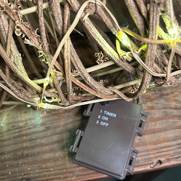 Pottery Barn Woodland Stag Lit Wreath BNIB - Picture 4 of 8